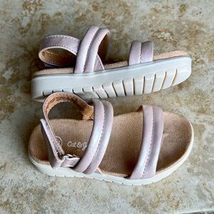 Toddler Girls' Chaya Footbed Sandals Cat &
Jack Gold 6T